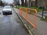 Wypadek motocyklisty w Pieszycach