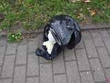 Wypadek motocyklisty w Pieszycach