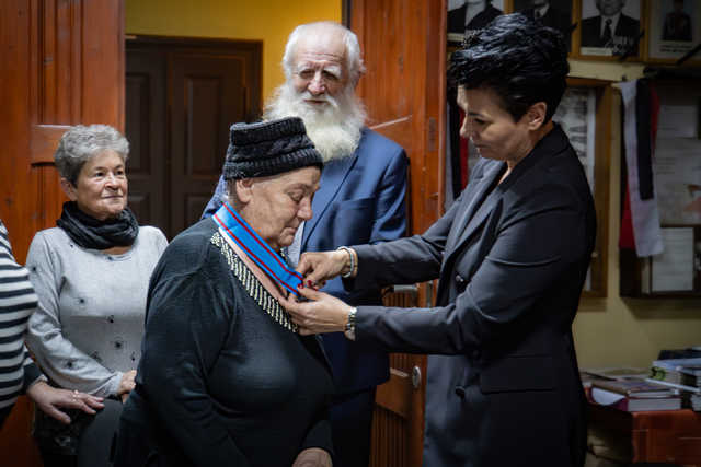 Jadwiga Kowalska odznaczona za Szczególne Zasługi dla Związku Kombatantów
