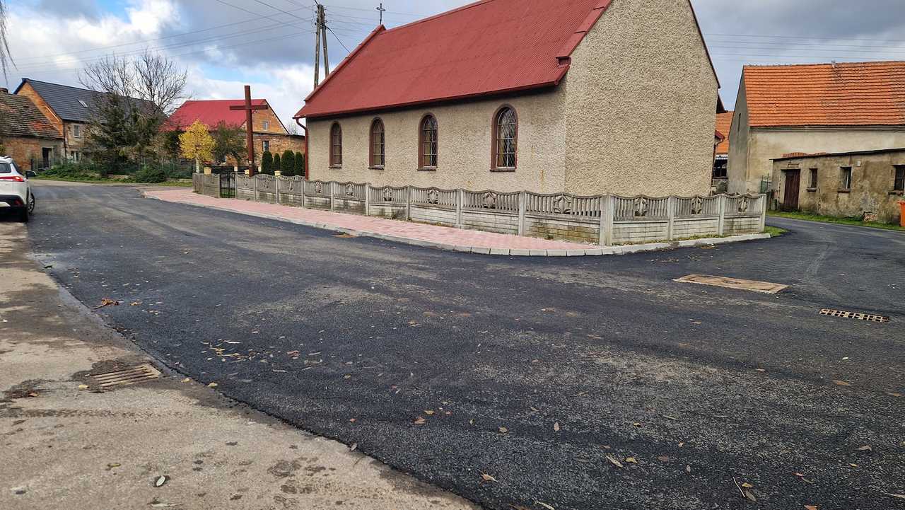 Inwestycje drogowe w Gminie Łagiewniki 