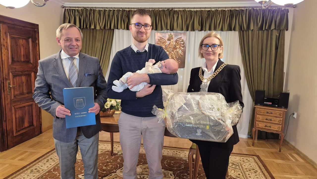 Wyprawka dla nowo narodzonego dziecka w gminie Łagiewniki