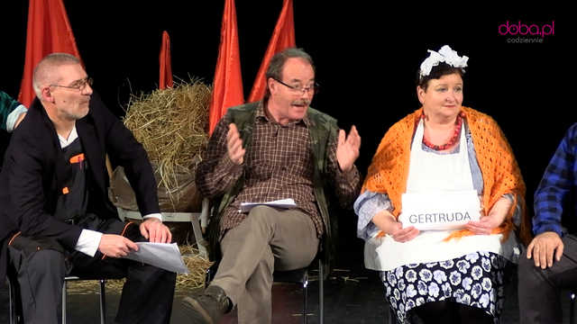 Robotniczo-chłopski Hamlet w wykonaniu nauczycieli z Bielawy