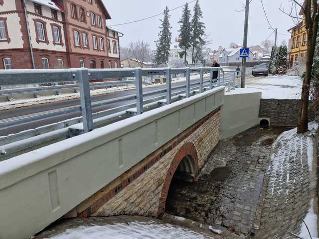 Nowy most w Ostroszowicach