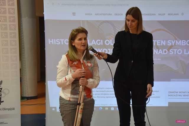 Renata Mauer odwiedziła SP nr 1 w Pieszycach