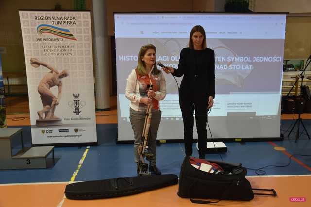 Renata Mauer odwiedziła SP nr 1 w Pieszycach