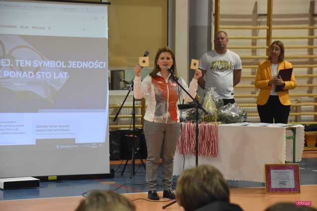 Renata Mauer odwiedziła SP nr 1 w Pieszycach