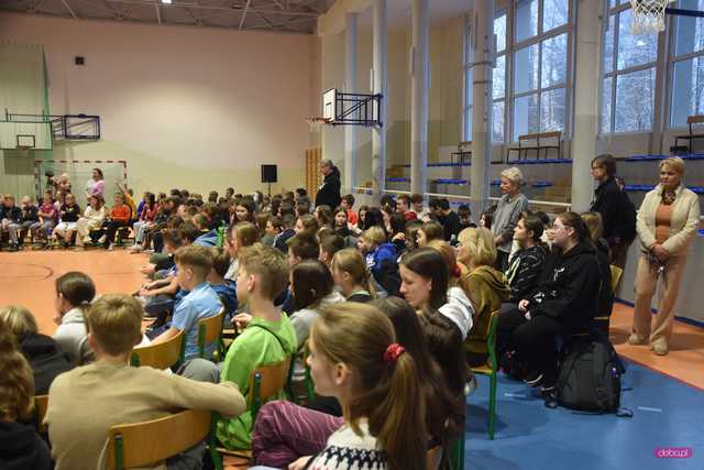 Renata Mauer odwiedziła SP nr 1 w Pieszycach