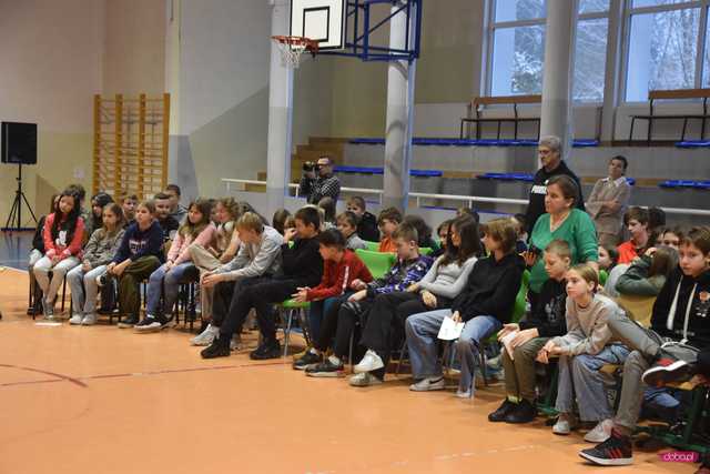 Renata Mauer odwiedziła SP nr 1 w Pieszycach
