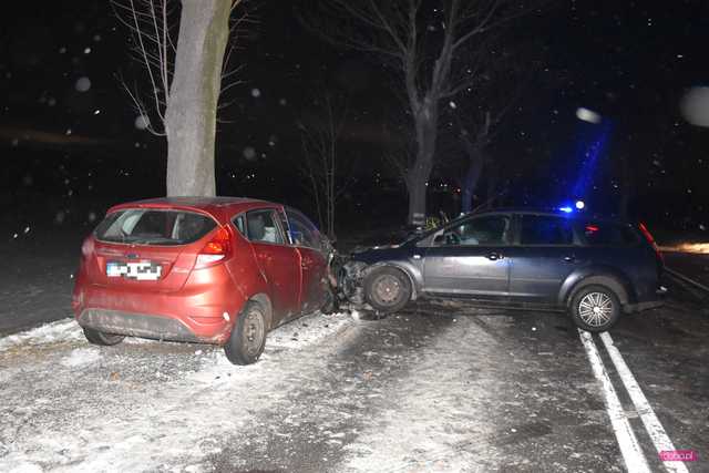 Wypadek na trasie Dzierżoniów – Świdnica: droga zablokowana