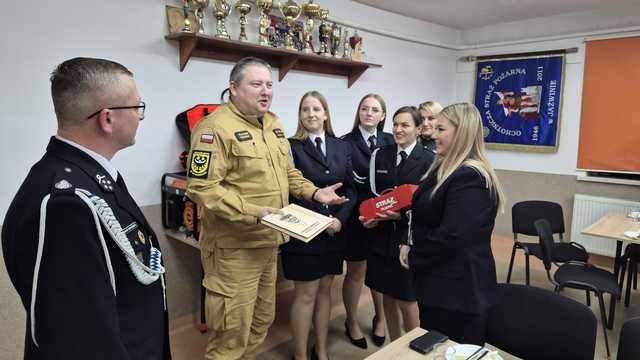Zebranie sprawozdawcze w OSP Jaźwina