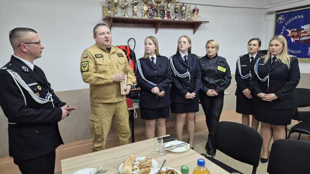 Zebranie sprawozdawcze w OSP Jaźwina