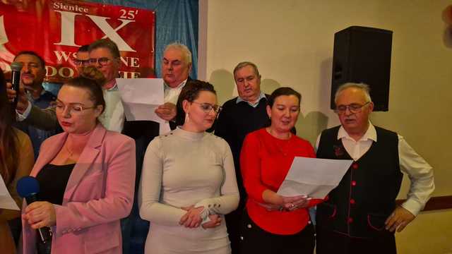 Wspólne kolędowanie w Sienicach