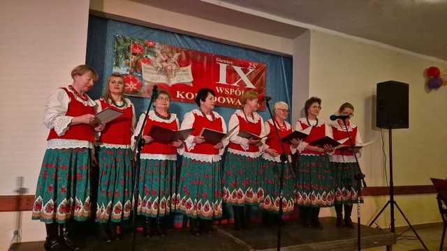 Wspólne kolędowanie w Sienicach