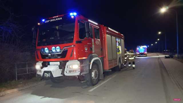 Straż pożarna na Kruczej w Bielawie