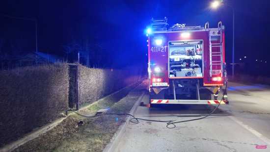 Straż pożarna na Kruczej w Bielawie
