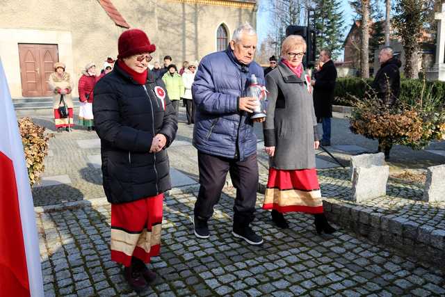 85. rocznica pierwszej masowej deportacji Polaków na Sybir - uroczystości w Piławie Górnej