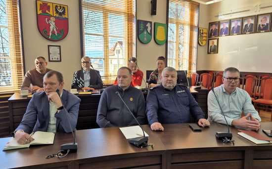 Posiedzenie Powiatowego Zespołu Zarządzania Kryzysowego