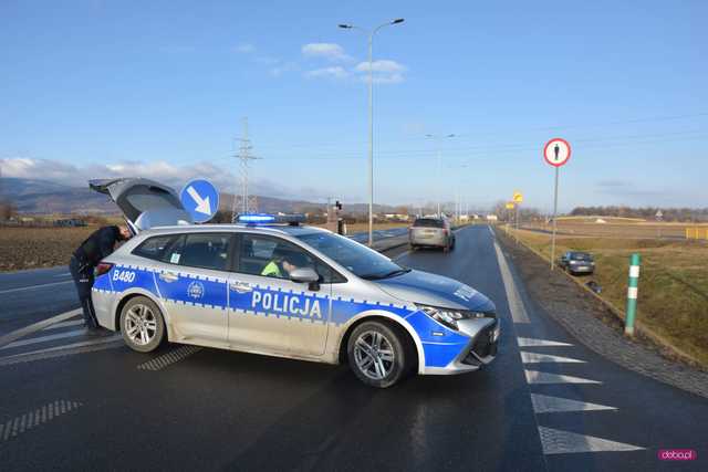 Wypadek na obwodnicy Dzierżoniowa