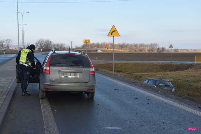 Wypadek na obwodnicy Dzierżoniowa