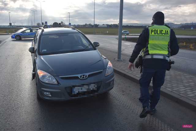 Wypadek na obwodnicy Dzierżoniowa