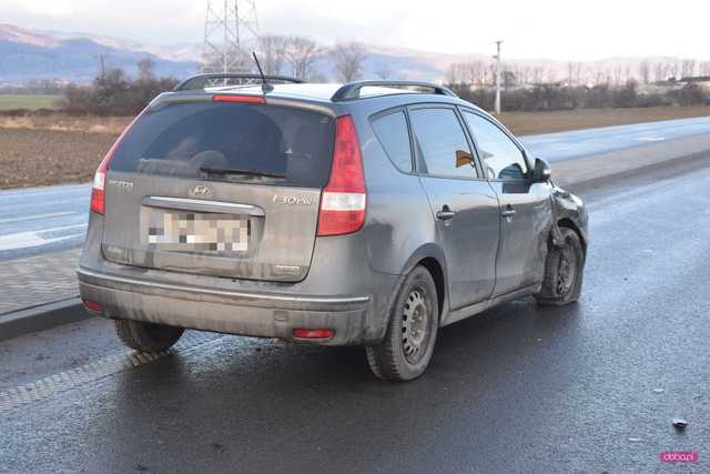 Wypadek na obwodnicy Dzierżoniowa