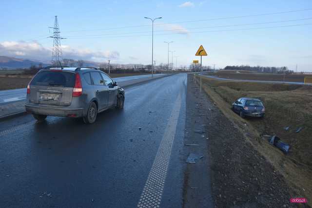 Wypadek na obwodnicy Dzierżoniowa
