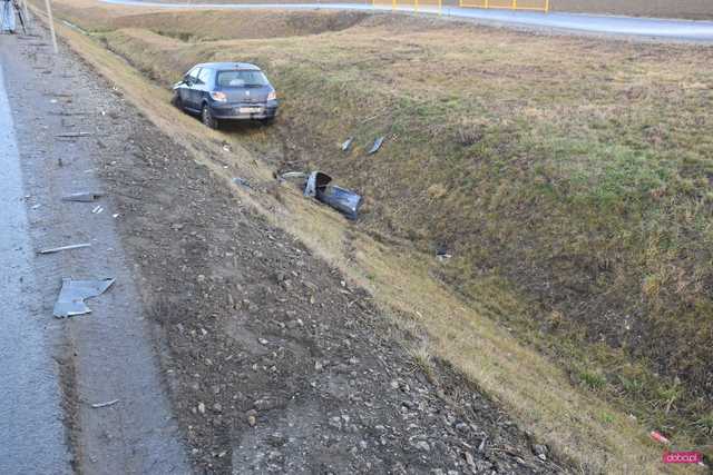 Wypadek na obwodnicy Dzierżoniowa