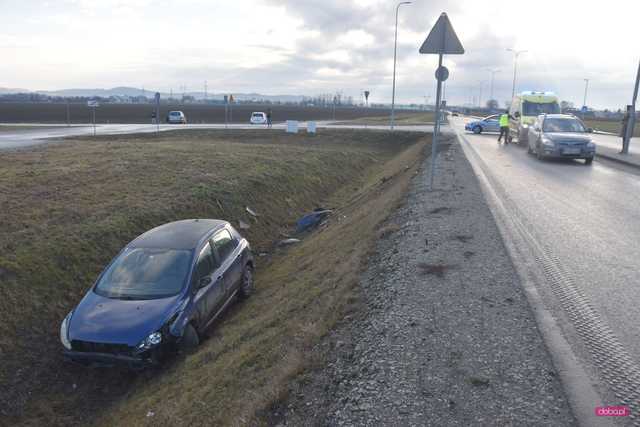 Wypadek na obwodnicy Dzierżoniowa