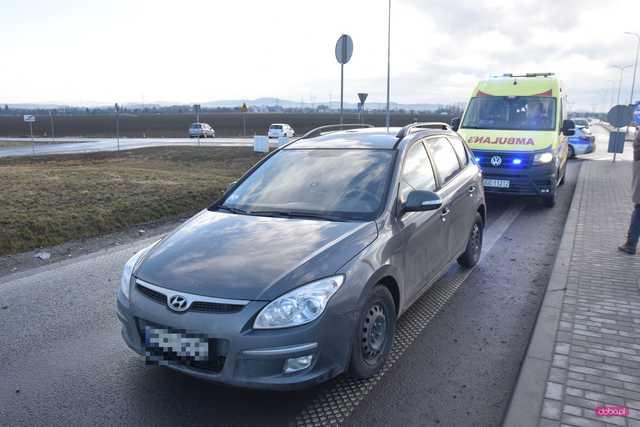 Wypadek na obwodnicy Dzierżoniowa