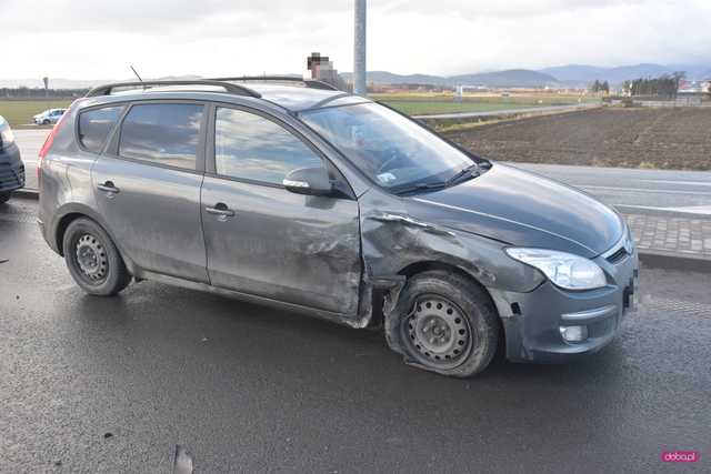 Wypadek na obwodnicy Dzierżoniowa