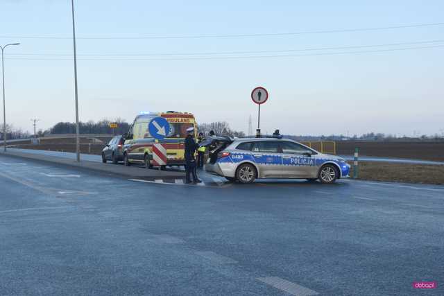 Wypadek na obwodnicy Dzierżoniowa