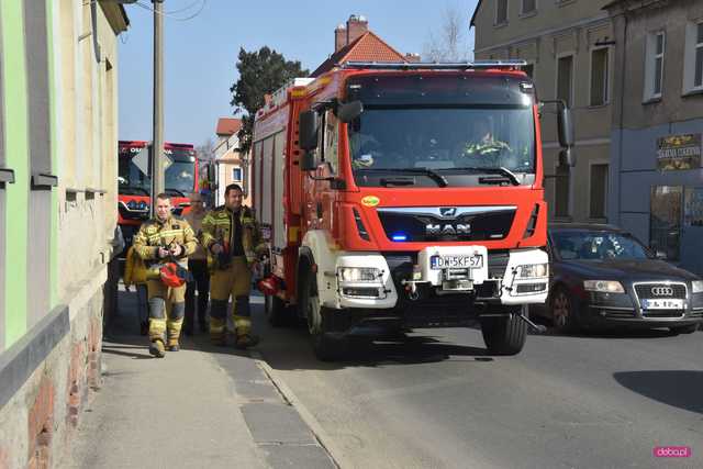 Straż pożarna wezwana do wybuchu gazu w Bielawie