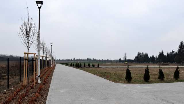 Dzierżoniów. Postęp prac przy powiększeniu cmentarza