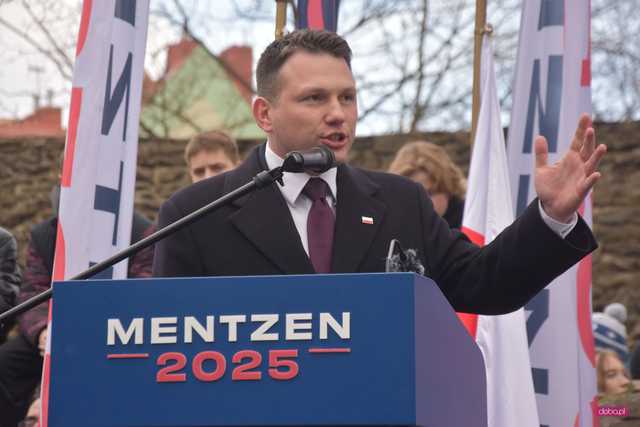 Sławomir Mentzen w Dzierżoniowie