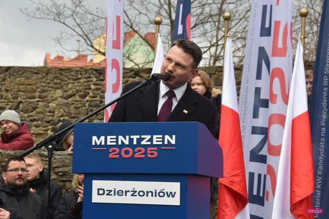 Sławomir Mentzen w Dzierżoniowie