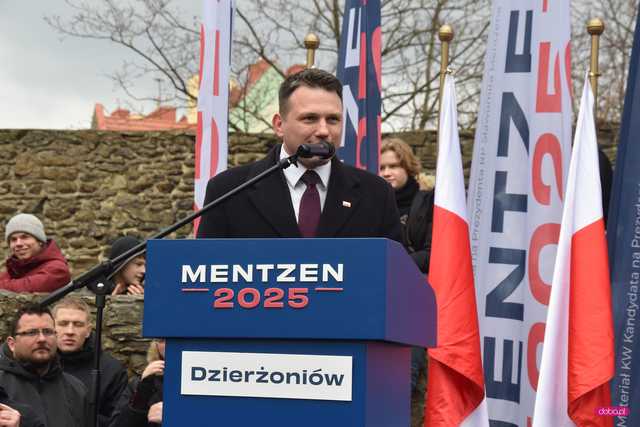 Sławomir Mentzen w Dzierżoniowie