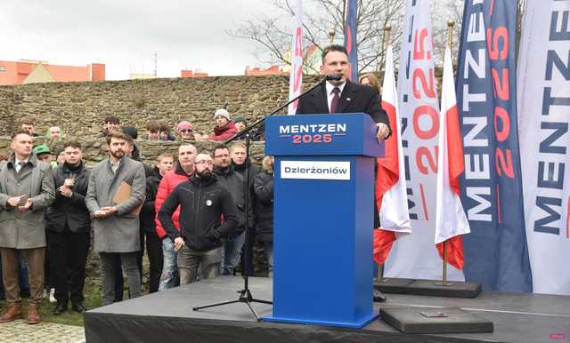 Sławomir Mentzen w Dzierżoniowie