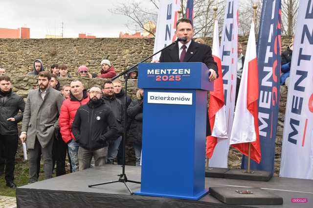 Sławomir Mentzen w Dzierżoniowie
