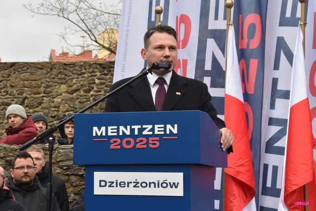 Sławomir Mentzen w Dzierżoniowie