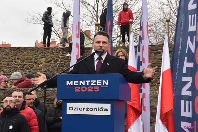 Sławomir Mentzen w Dzierżoniowie