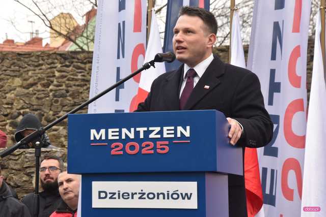 Sławomir Mentzen w Dzierżoniowie