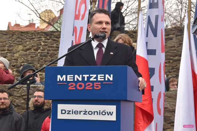 Sławomir Mentzen w Dzierżoniowie