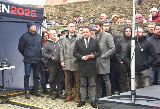 Sławomir Mentzen w Dzierżoniowie