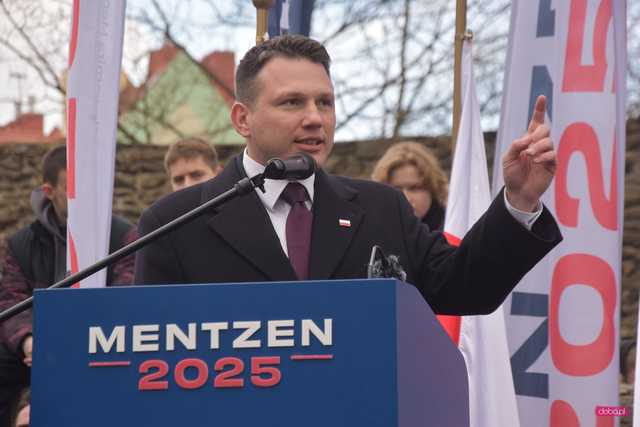 Sławomir Mentzen w Dzierżoniowie