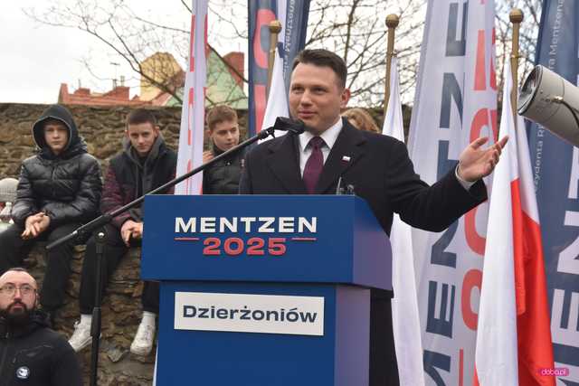 Sławomir Mentzen w Dzierżoniowie