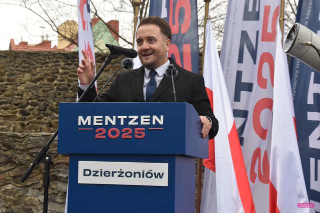 Sławomir Mentzen w Dzierżoniowie