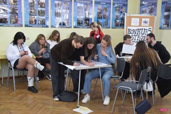 Konkursu „Ostrożni i bezpieczni” w ZSiPKZ w Bielawie