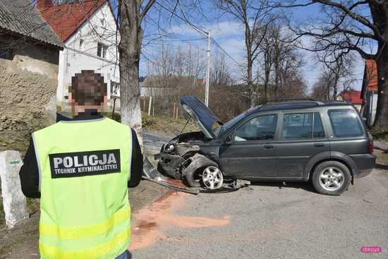 Wypadek w Słupicach