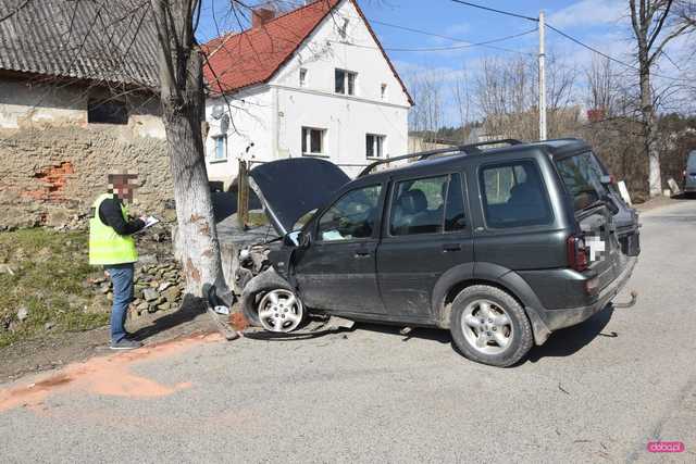 Wypadek w Słupicach