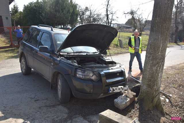 Wypadek w Słupicach